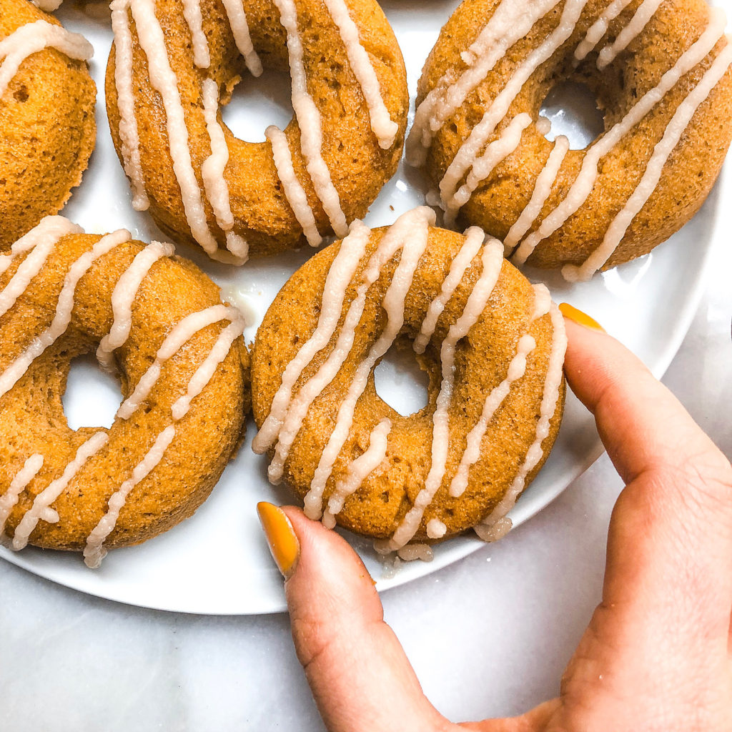 Grain Free Pumpkin Spice Donuts