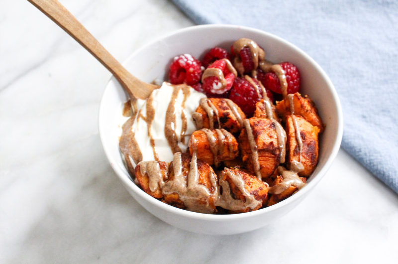 Sweet Potato Yogurt Bowl