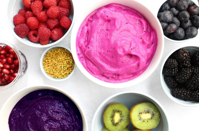 How To Make the Perfect Acai & Pitaya Bowls