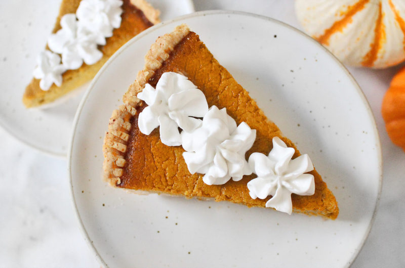 Gluten Free Pumpkin Pie Cheesecake