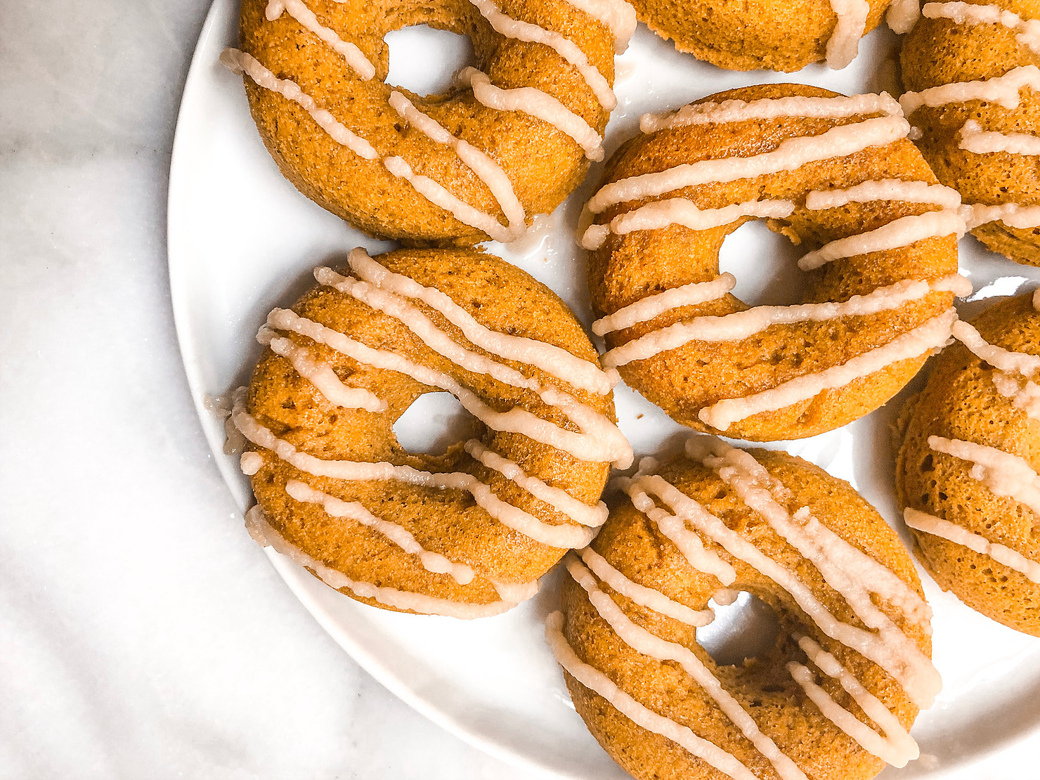 Grain Free Pumpkin Spice Donuts