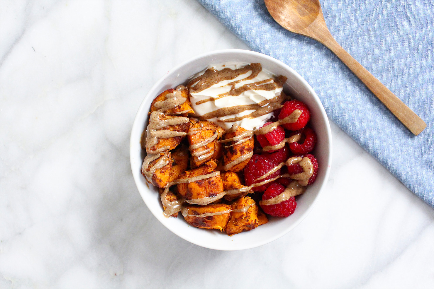 Sweet Potato Yogurt Bowl