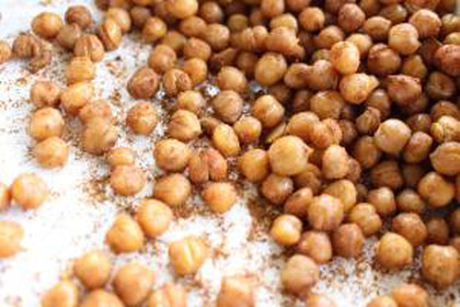 Spicy Roasted Chickpeas