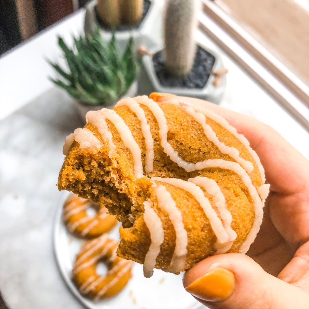 Grain Free Pumpkin Spice Donuts