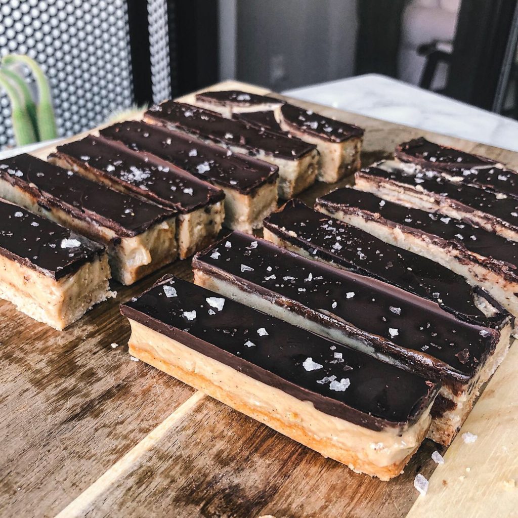 Tahini Twix Bars