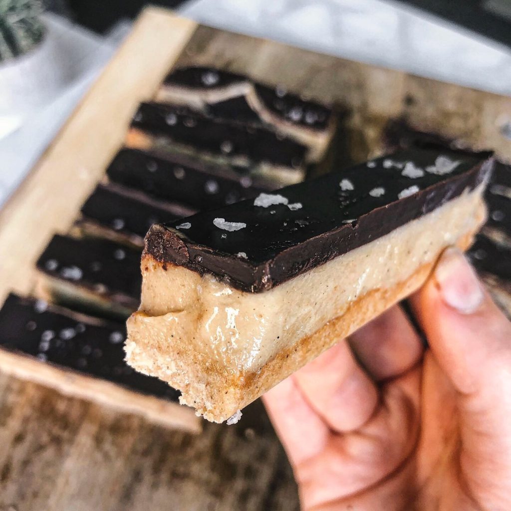 Tahini Twix Bars