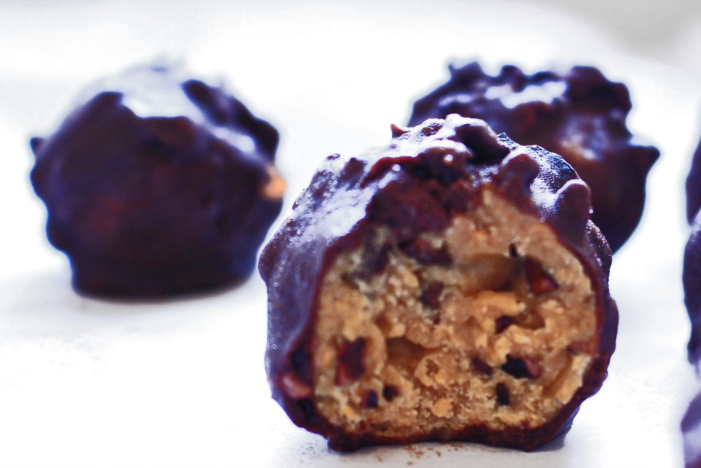 Raw Cookie Dough Balls