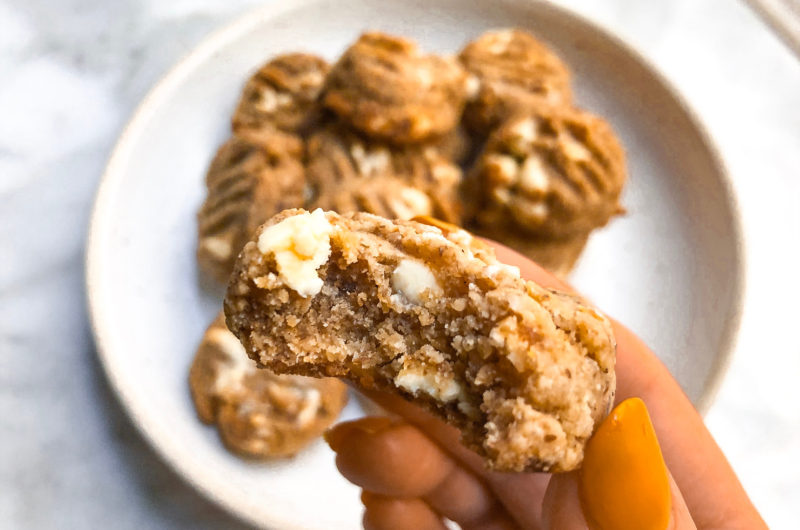 Tahini White Chocolate Chip Cookies