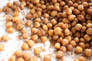 Spicy Baked Chickpeas