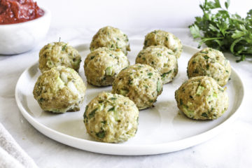 Paleo Turkey Stuffing Meatballs