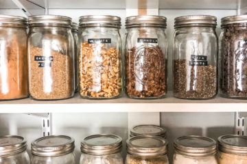 How I converted my closet into a pantry