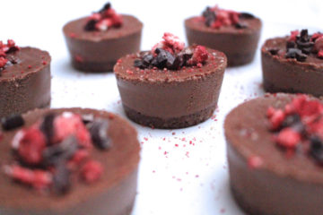 Raw Vega Mini Cheesecakes