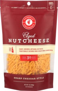 Parmela Creamery Cheddar Style  Nut Cheese