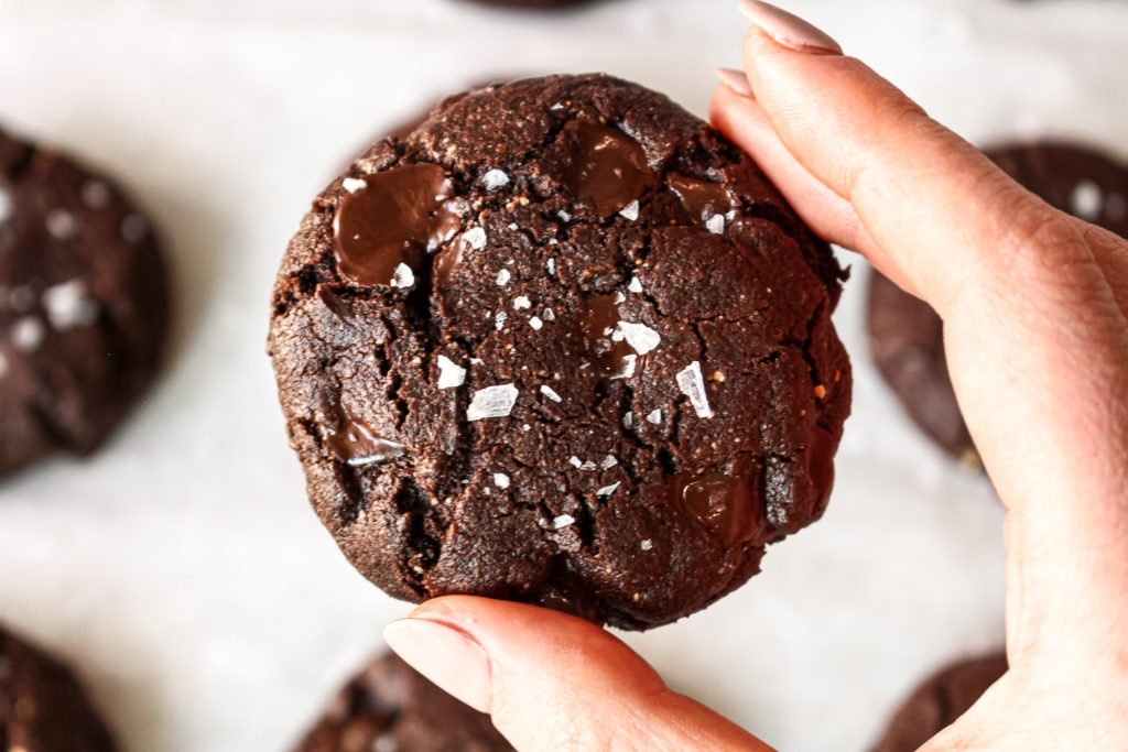 Paleo Double Choc Chip Cookies