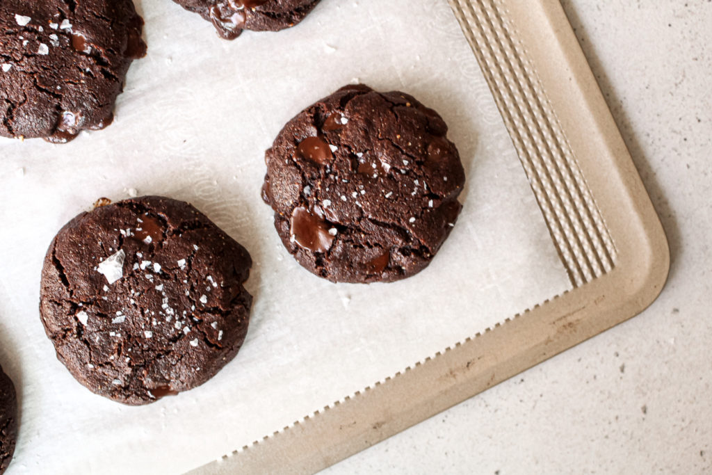 Paleo Double Choc Chip Cookies