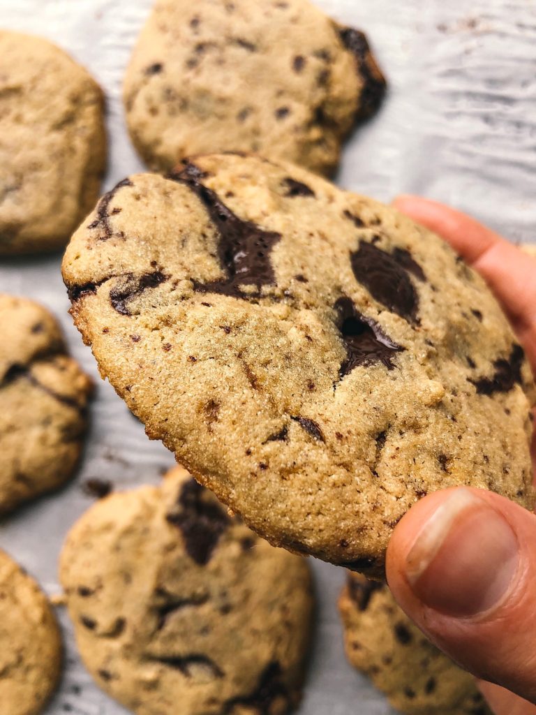 Tahini Choc Chip Cookies