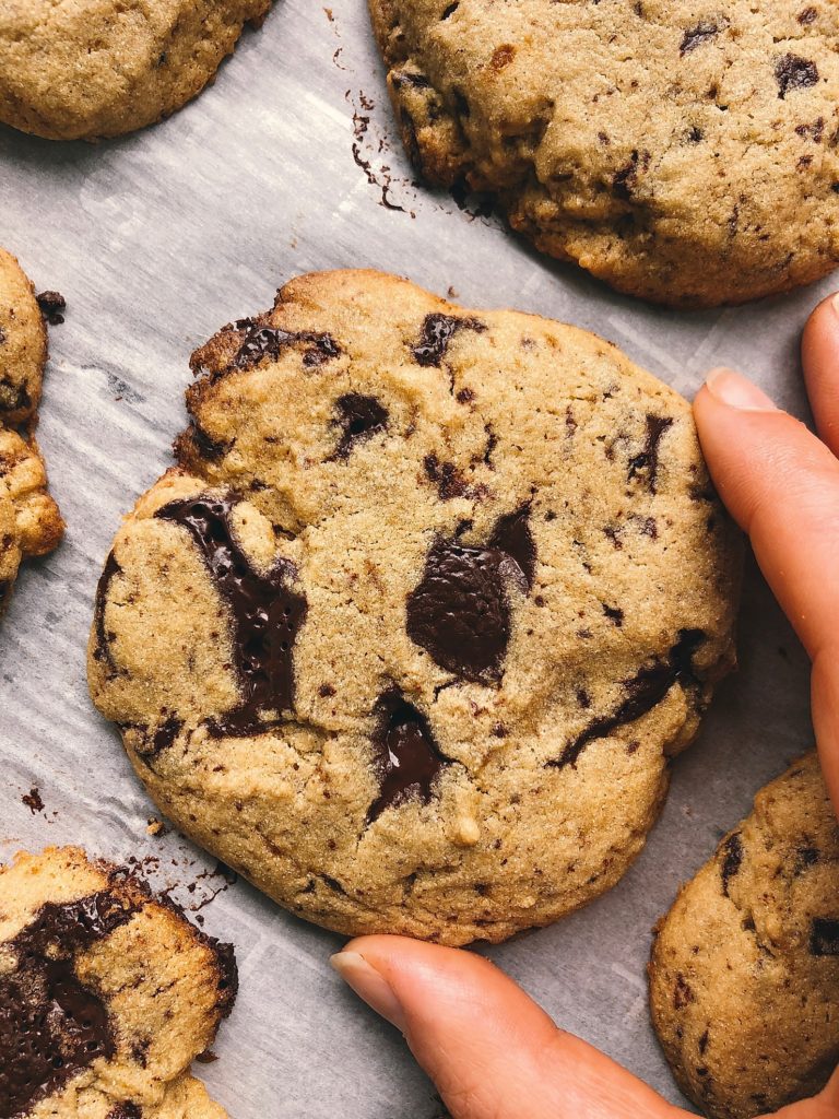 Tahini Choc Chip Cookies