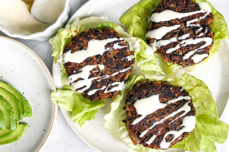 Vegan Black Bean Burgers