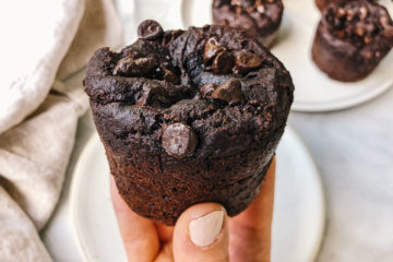 Banana Brownie Muffins